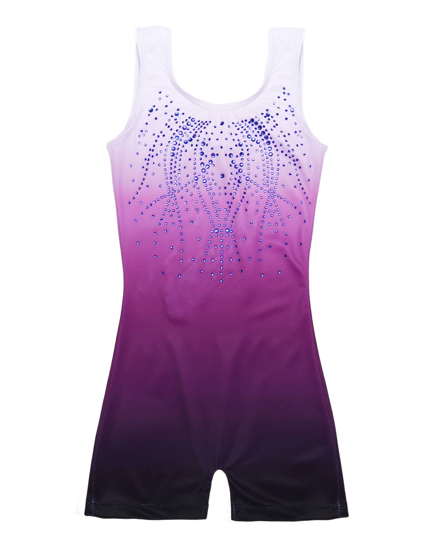 Zaclotre Kid Girls Gymnastic Leotard Sparkly Shiny Diamond Ballet Dance One Piece Outfit Dance One Piece Outfit