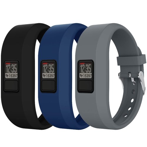Band for Garmin Vivofit 3, Soft Silicone Replacement Band Strap for Garmin Vivofit JR/JR 2 Activity Tracker, Fit 6.0"-9.0" (152mm-230mm) Wrist