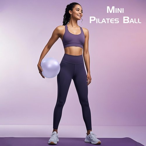 EgoNova Pilates Ring Set: 14-Inch Magic Circle with Dual Padded Handles, Pilates Mini Ball, and Resistance Bands (15, 25, 35 lbs) for Strength, Flexibility, Stability, and Body Toning