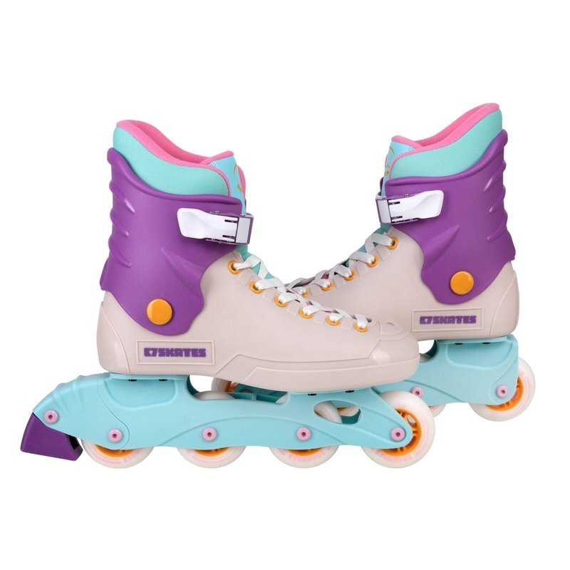 C SEVEN C7skates Nostalgic Adult Inline Skates for Women and Adult (Fusion, Women's 8 / Men's 7)