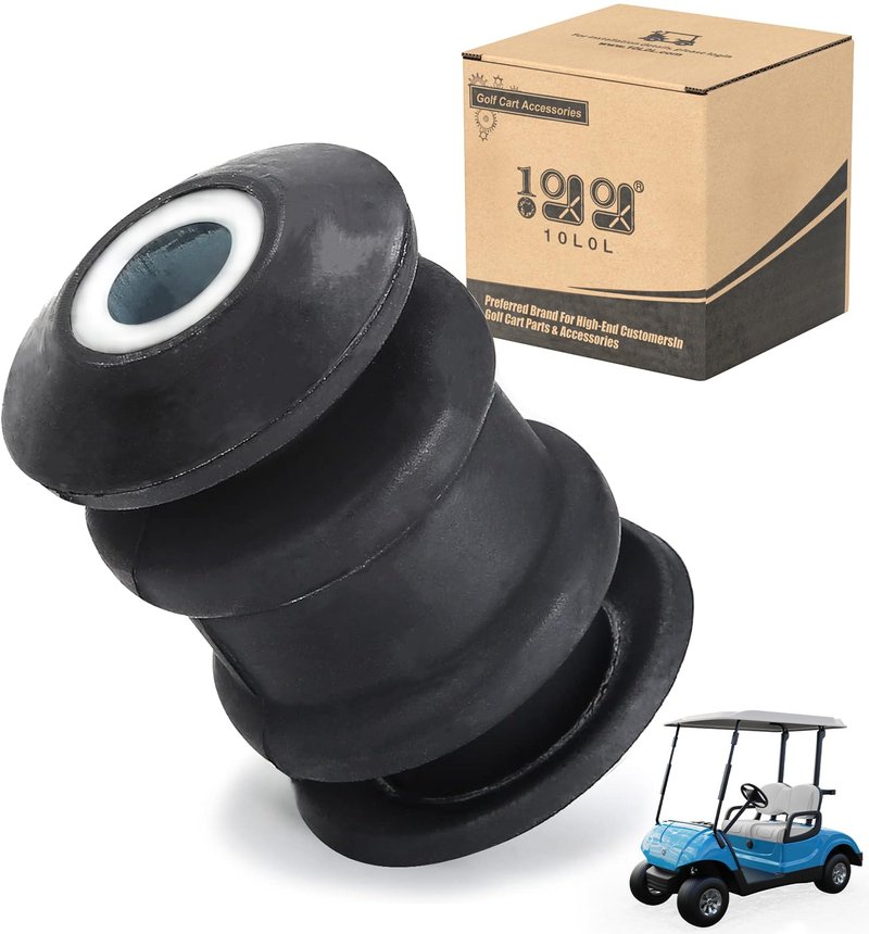 10L0L 1PACK Golf Cart Front Lower Control Arm Bushing for 1995-2004 Yamaha G2-G8 G14 G16 G19 G21 Golf Carts, Yamaha Front Lower Control Arm Bushing Replace OEM# JN6-F3526-00