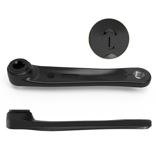 BAFANG Crank Arm 170mm Electric Bicycle Diamond Hole Crank Mid Motor Cranks Essential Parts Mid Motor Accessory BBS01 BBS02 HD Electric Bikes Part E Bike Crank Leg