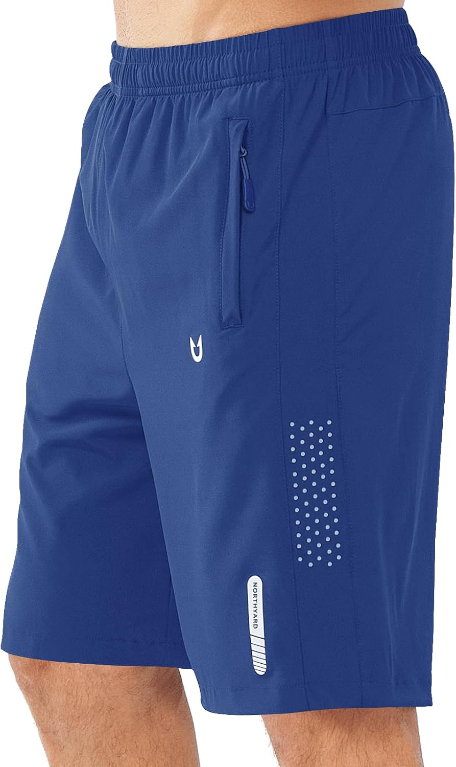 NORTHYARD Men's Athletic Running Shorts - Quick Dry Lightweight Gym Shorts | 7"/9"/5" Sizes for Sports & Exercise
