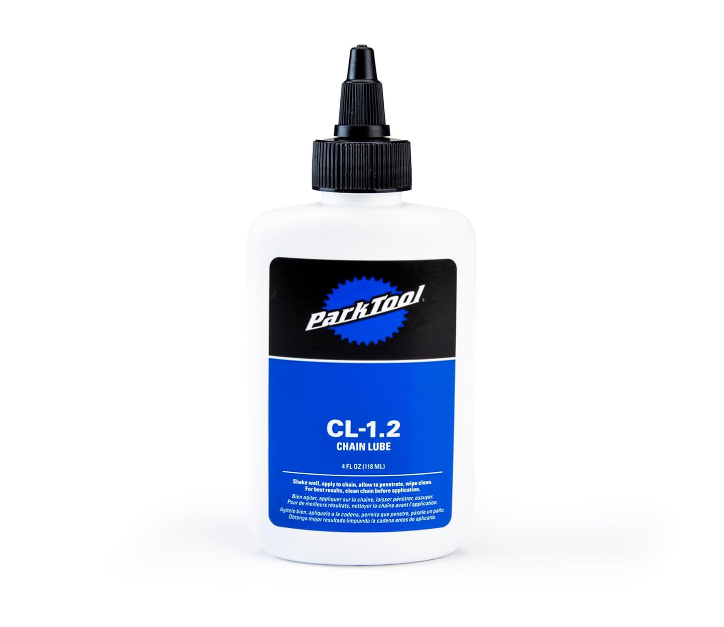 Park Tool CL-1.2 Bicycle Chain Lube - Premium 4 fl. oz. for Smooth Performance
