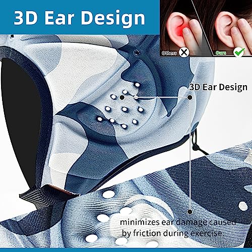 MK MOSSE KARNE Camouflage Soft Flag Football Helmet 7v7 Rugby Padded Headgear for Youth Kids