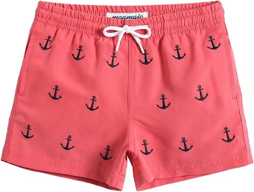 Maamgic Boys Swim Trunks - Stylish Toddler Bathing Suit Shorts for Little Boys | Comfortable Fit