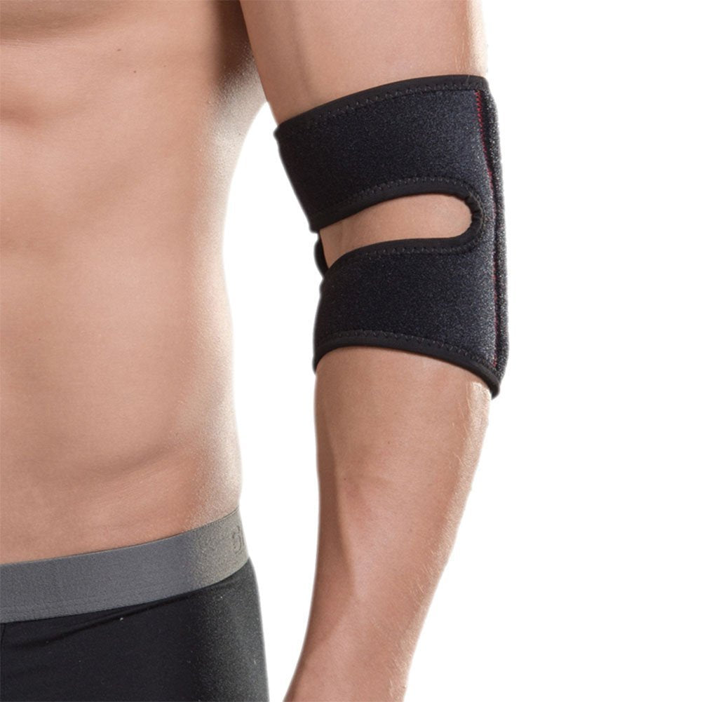 Senston Elbow Brace Adjustable Breathable Neoprene Elbow Support Arm Wrap Strap 1 Pack