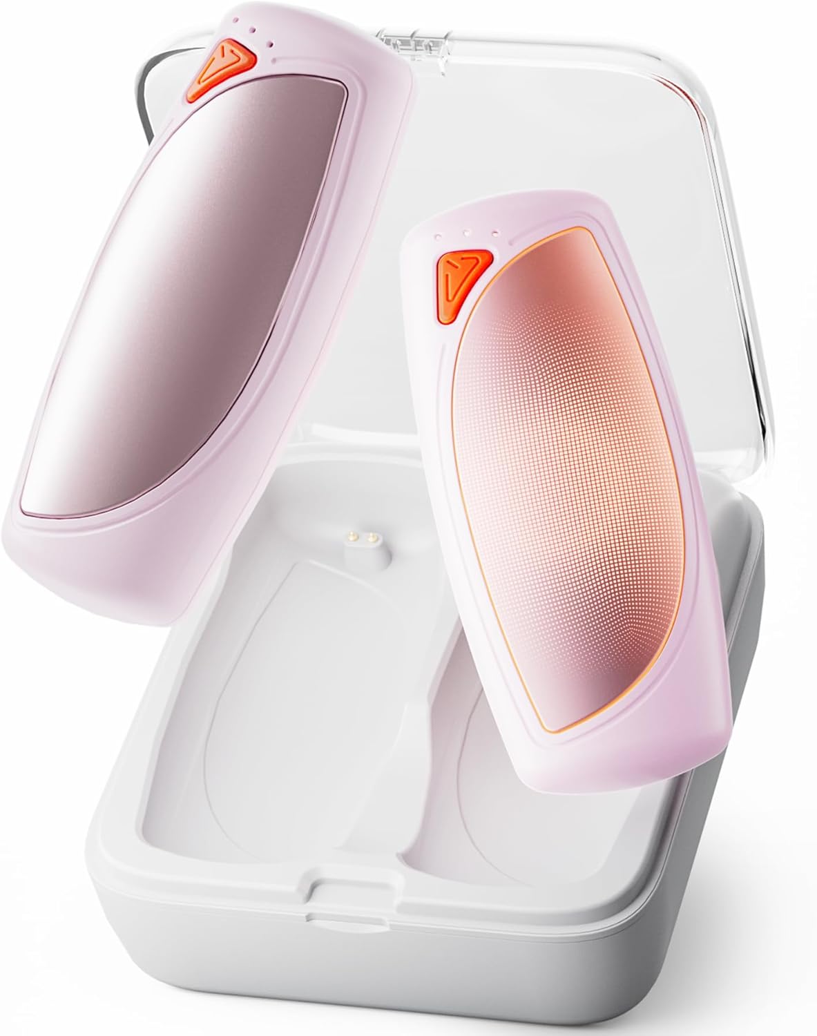 Skiennix Rechargeable Hand Warmers - Double-Sided Heating with AI Charging Case, 14000mAh Battery | Perfect for Camping & Gifts