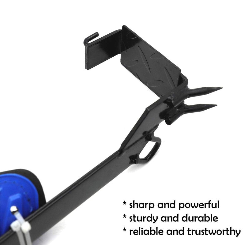 HTTMT- Tree/Pole Climbing Spike Set Safety Belt Strap Rope Adjustable Stainless Steel [P/N: ET-OUTDOOR002-RAW]