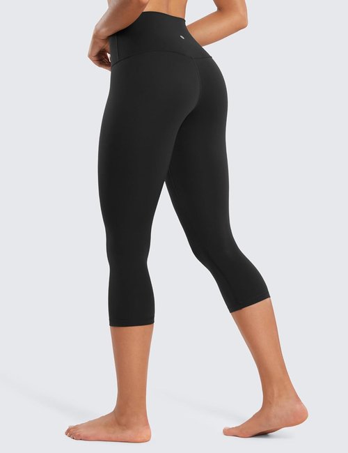 CRZ YOGA Butterluxe Yoga Capris - High Waisted Buttery Soft Leggings for Women | 19'' Crop Pants
