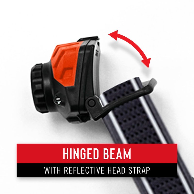 Coast® FL75R Rechargeable 1000 Lumen Dual Color Twist Focus™ LED Headlamp, Black