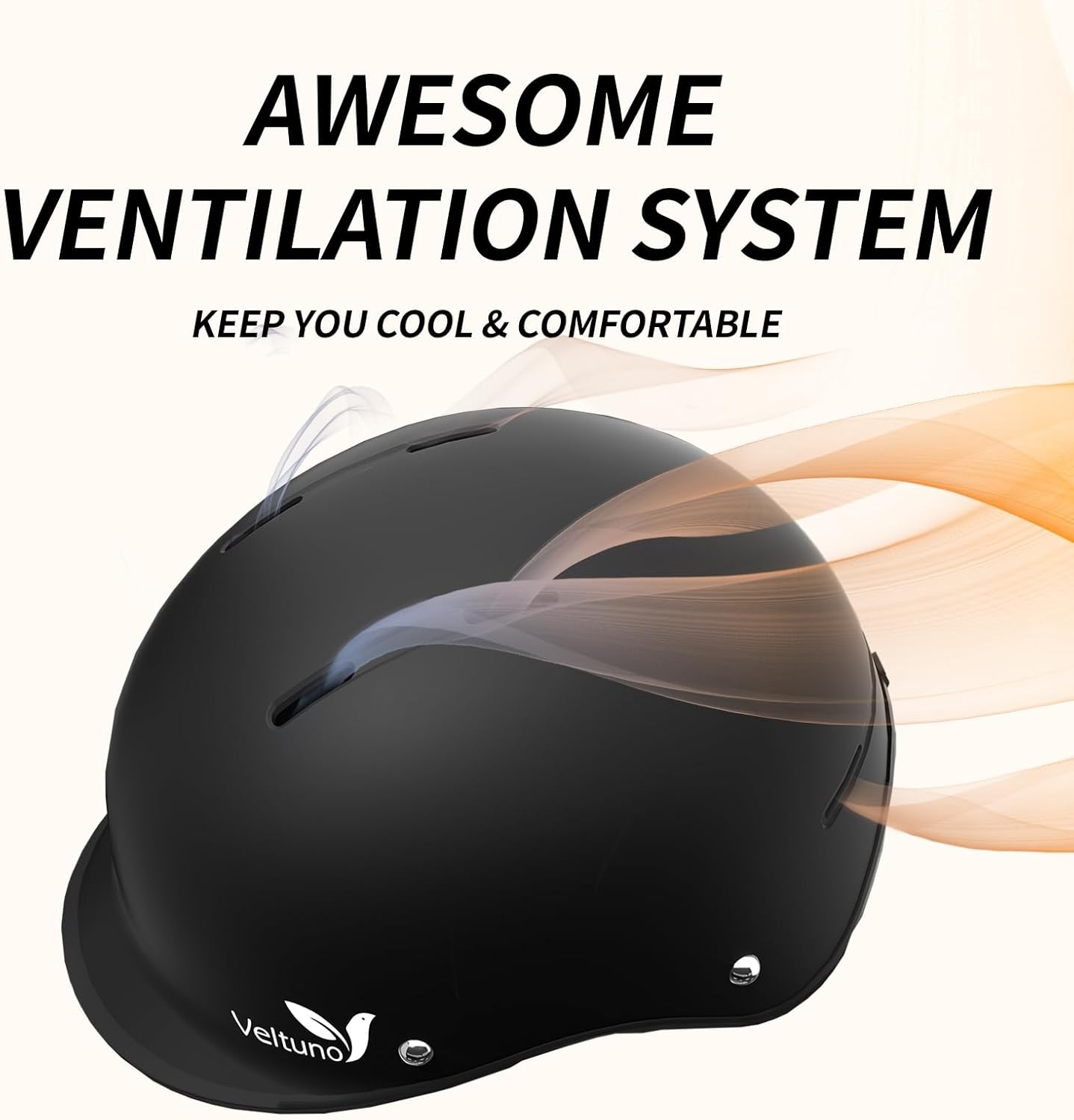 Skiennix Bike Helmet - Adjustable Safety Certified Cycling Helmet for Men & Women | Ideal for Commuting, Skateboarding, Mountain & Road Biking