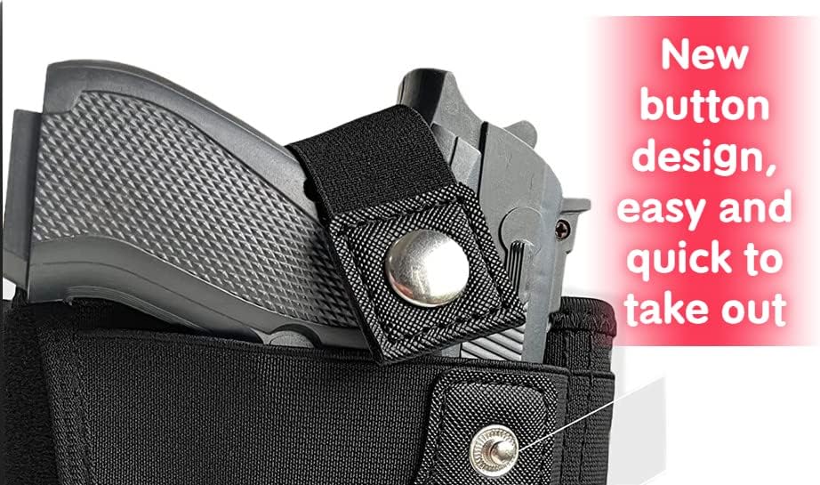 Quick Draw Shoulder Holster - Comfortable Belly Band for Concealed Carry of Small & Compact Gear