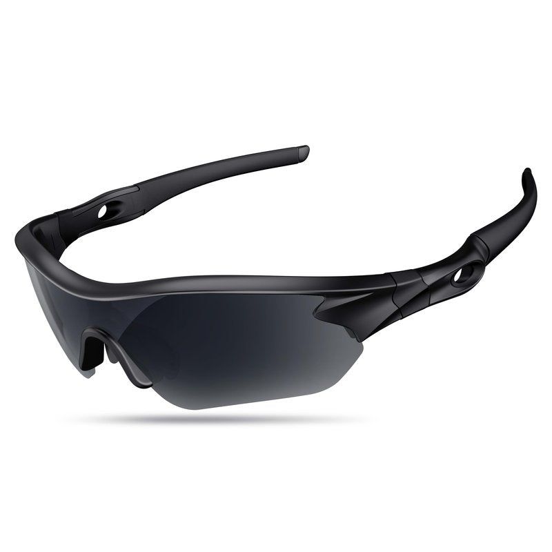 Rosemal Sunglasses Men Polarized Sports UV400 Protection TR90 Frame for Running Cycling Baseball Golf Tennis Hiking Fishing Driving