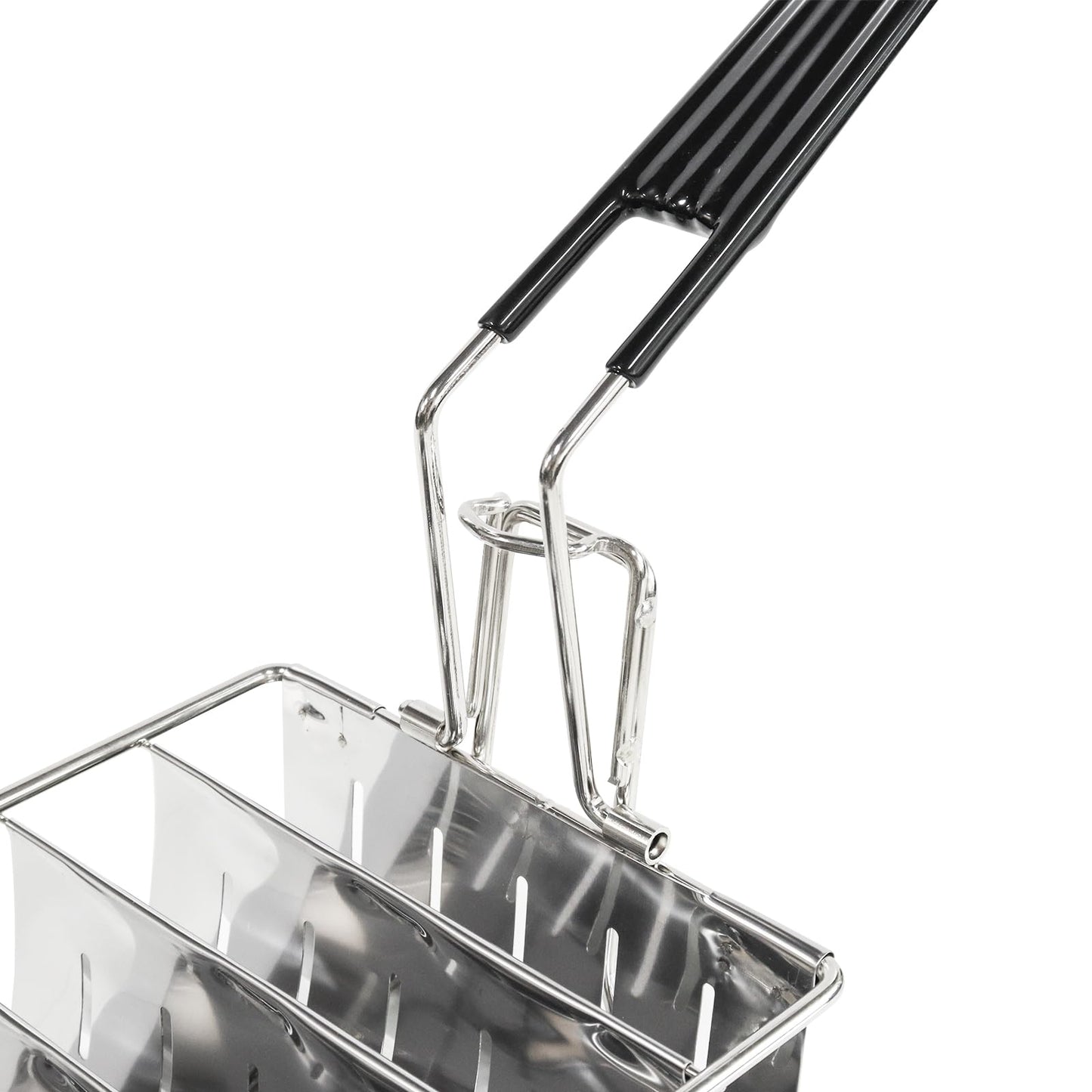 8 Shells Taco Fry Basket Stainless Steel Taco Shell Maker Basket with Handles for Burritos and Tortillas kitchen Taco Shell Mold for Frying