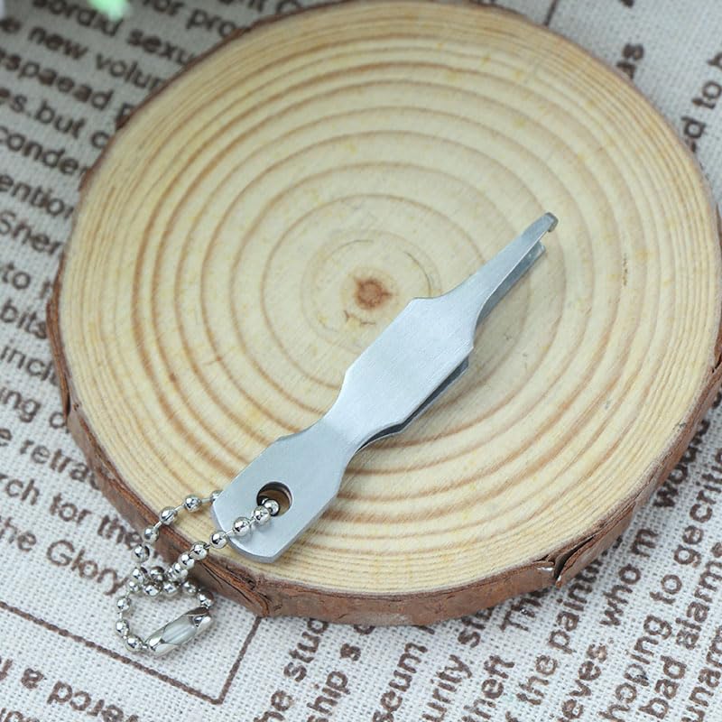 Split Ring Pliers Set - 2 PCS Fishing Tool with Mini Tweezers