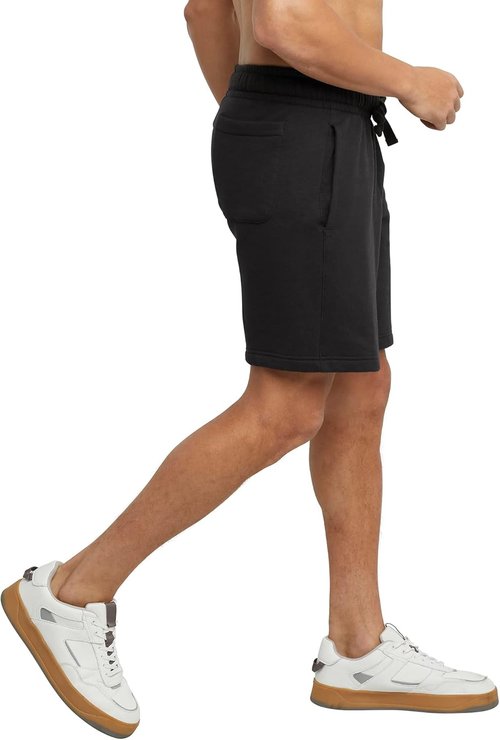 Hanes Men's Originals Sweat Shorts - Midweight Fleece with Pockets | 8" Length