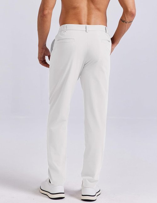 COOFANDY Men's Golf Pants - Lightweight Quick-Dry Trousers with 4 Pockets | Available in 30", 32", 34" Sizes