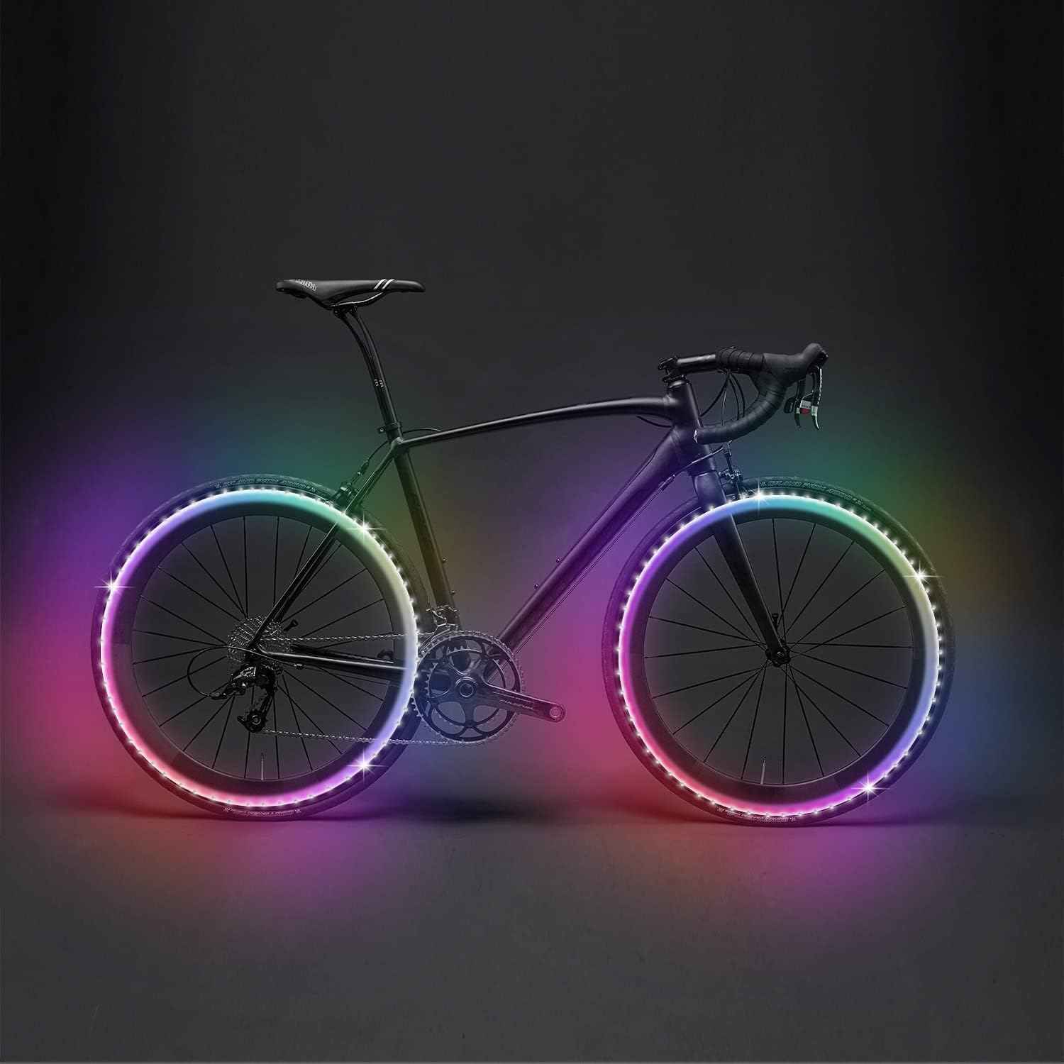 Battery Powered Led Strip Lights 13ft, 2x6.5ft USB/Battery Operated RGB LED Lights Birthday Christmas Gift with Remote for TV Backlight, Bedroom, Camping