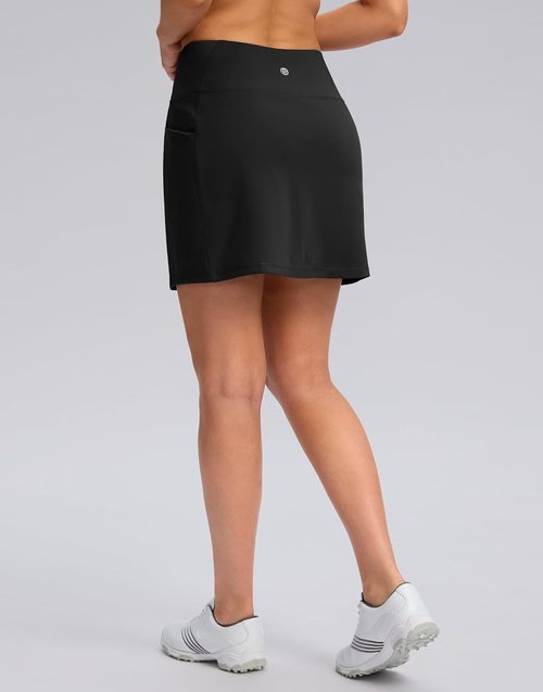 G Gradual Women's Golf Skirt | High-Waisted Stretchy Skort with 4 Pockets for Tennis & Casual Wear