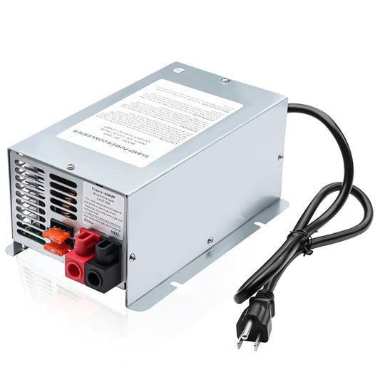 WF-9855 55 Amp RV Power Converter Replacement Camper Deck Mount Charger for Lithium Battery Compatible with WF-9855-AD WF-9855-LIS & Other WF-9800 Series RV Trailer Camper Power Converter Charger