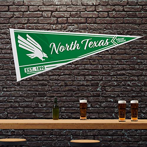 NCAA Classic 12" x 30" Felt Wall Pennant - North Texas Mean Green