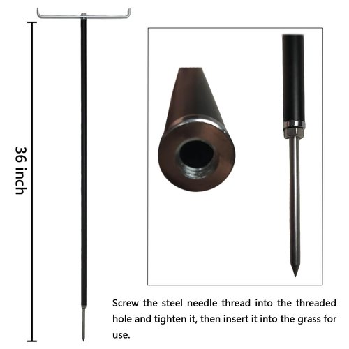 Mars Golf Golf Bag Stand Attachment, Combining Three Major Functions, it can Stand up Golf Bags, Golf Clubs, and Pick up Balls. (Bring a Ball Picker)