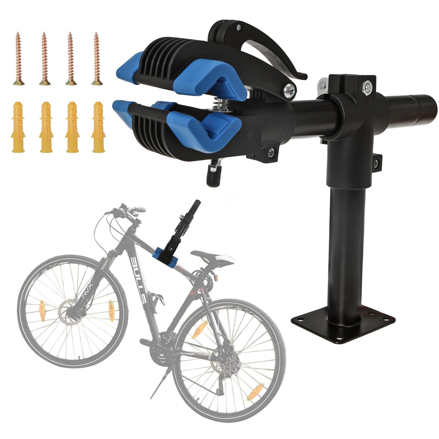 IVWNNN Bike Repair Stand Hold Up to 45 Ibs Bicycle Rack Workstands with Adjustable Clamp for Various Bicycle Maintenance and Repair Bike Work Stand