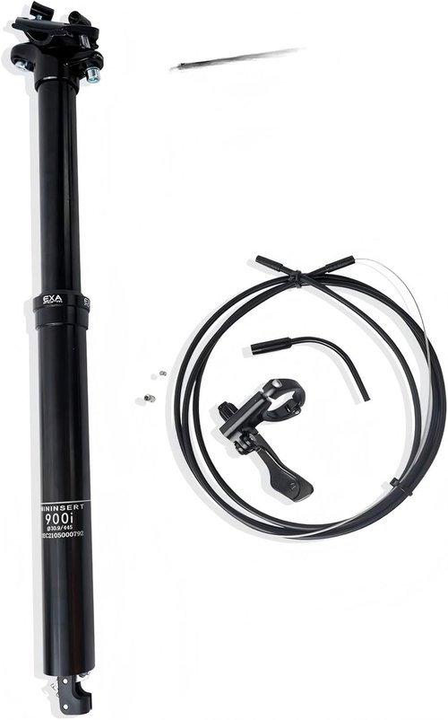 JGbik ExaForm 900i Remote Dropper Seatpost Compatible with Kindshock 31.6mm 150mm Travel - Inner Cable Routing.