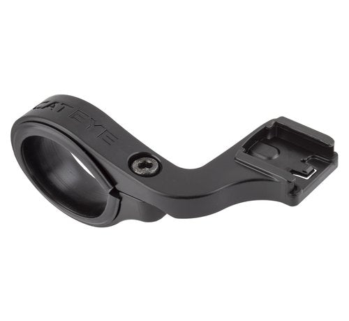 CATEYE OF-100 Out Front Bike Computer Bracket – Bolt-on Mount, Positions Computer Front and Center, Easily View Your Ride Data, Compatible with Padrone, Strada, Urban and Velo Wireless Computers