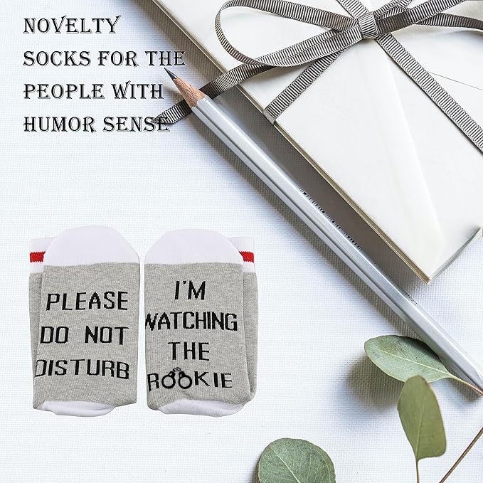 GJTIM Do Not Disturb TV Show Socks - Crime & Comedy Inspired Gift for Women