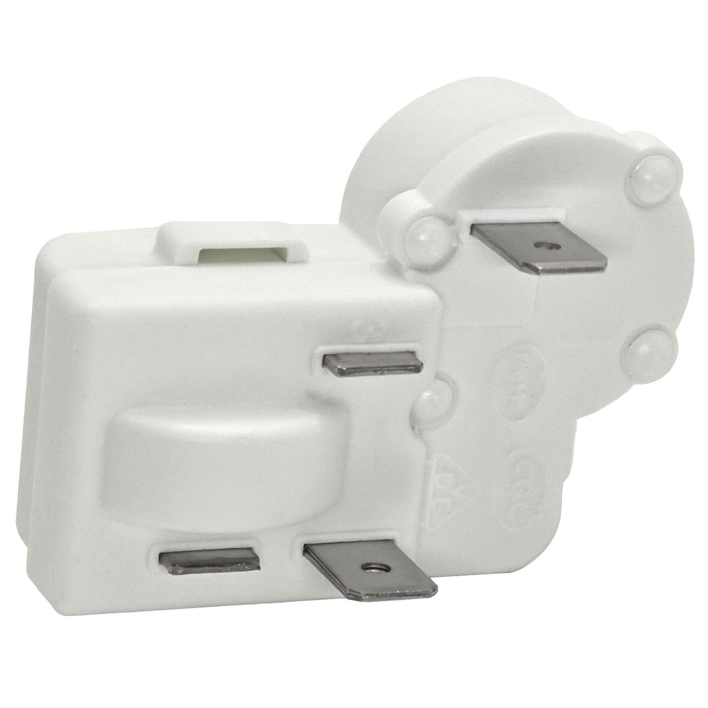 (Pack of 2) 2Pin Refrigerator Overload Protector PTC Starter Relay - Universal Replacement for Danby, Haier, Midea Mini Fridge ZHB69-120P15, ZHB60-120P4.7, ZHB60-120P15, ZHB45-120P15