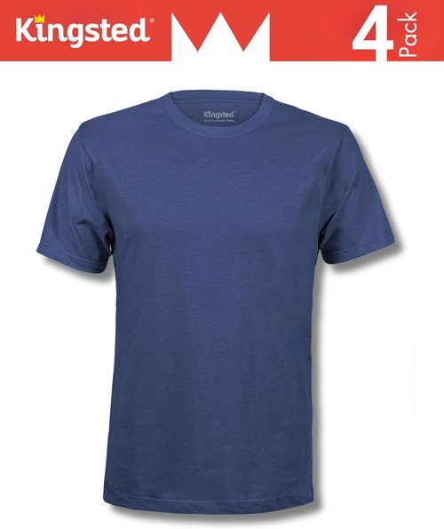 Kingsted T-Shirts for Men - Super Soft Premium Fabric - Comfortable Classic Fit - Pack of 3
