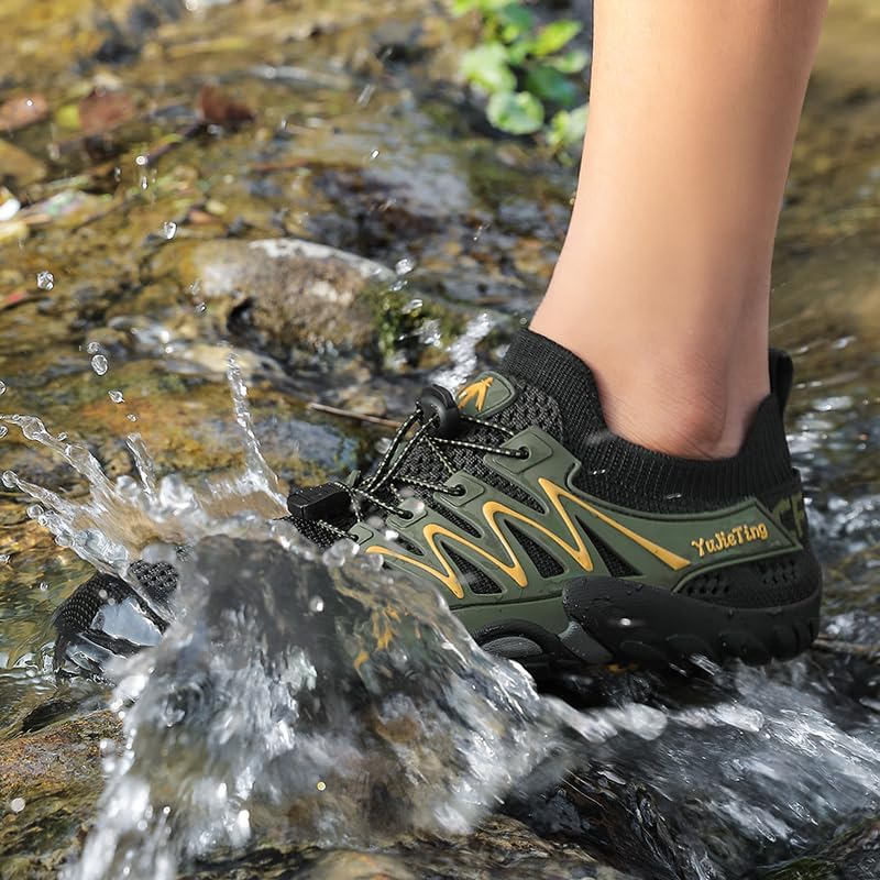 Skiennix Water Shoes - Quick-Drying Aqua Shoes for Men & Women | Wide Toe for Comfort & Versatility