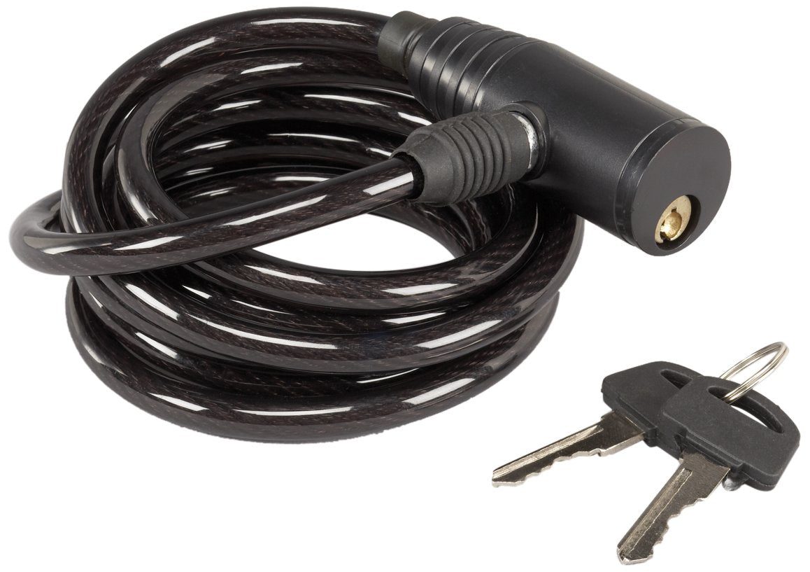 Hunters Specialties 6 ft Cable Lock with Key - Hunting Weather-Resistant Heavy Duty Anti-Theft Security Cable for Treestands, Trail Cameras & Outdoor Gear (1 PACK)