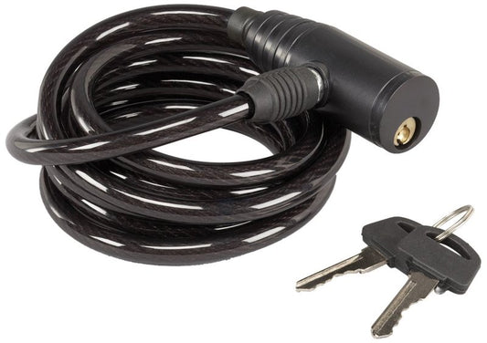 Hunters Specialties 6 ft Cable Lock with Key - Hunting Weather-Resistant Heavy Duty Anti-Theft Security Cable for Treestands, Trail Cameras & Outdoor Gear (1 PACK)
