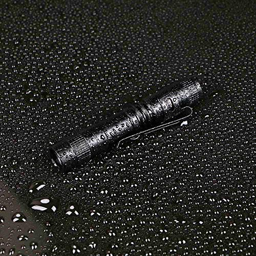 XY ZONE Ultra Slim LED Flashlight V1 900LM Clip Penlight Torch 1 x AAA