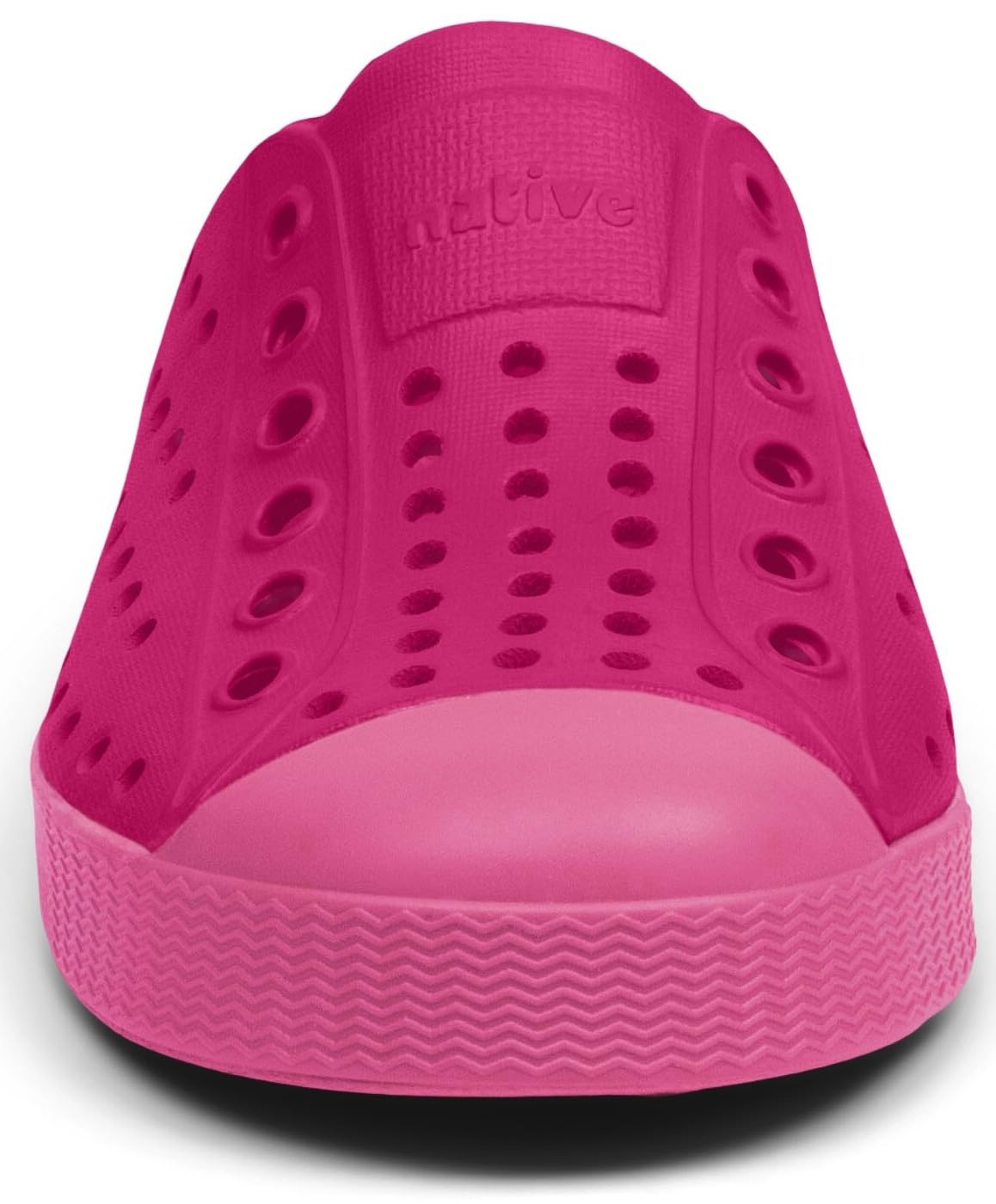 Native Shoes Unisex-Kids Jefferson Sneakers, Radberry Pink/Azalea Pink, 4 Big Kid