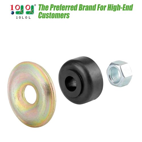 10L0L Golf Cart Shock Absorber Cushion Bushing Kit for EZGO TXT Marathon 1989-up, Club Car DS and Precedent 1982-Up, OEM# 1011415 10194G1 10435G1