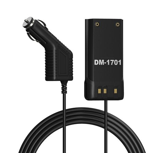 DM-1 DM-1701 Battery Eliminator Car Charger 7.4V 2200mAh for DM1701 DMR Walkie Talkie Compatible with Digital Two Way Radio DM-1701A