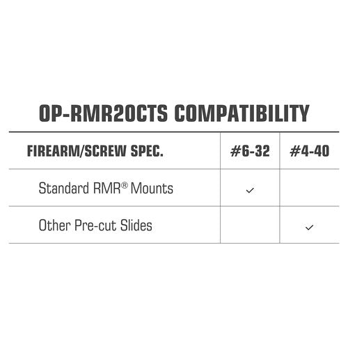 UTG OP3 Micro SLS, Red 4 MOA Single Dot, RMR Footprint