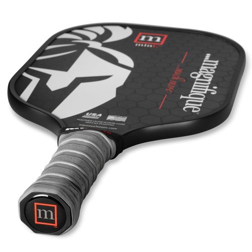 Mint Sport Magnifique Pickleball Paddle – 12K Carbon Fiber Pickleball Paddle with 10mm Polypropylene Core, Textured Spin Surface, PVC Edge Guard, USAPA Approved for Advanced Players