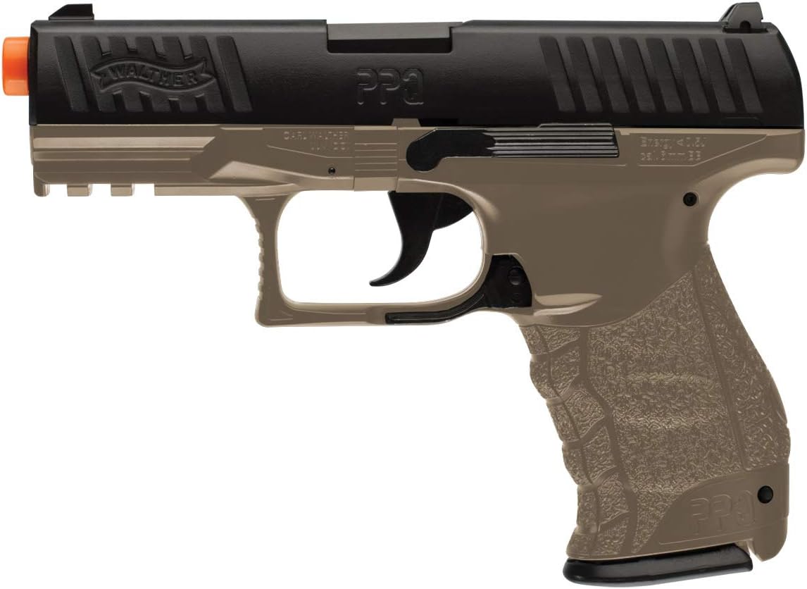 Umarex Walther PPQ Airsoft Gun - Realistic 6mm BB Pistol for Authentic Shooting Experience