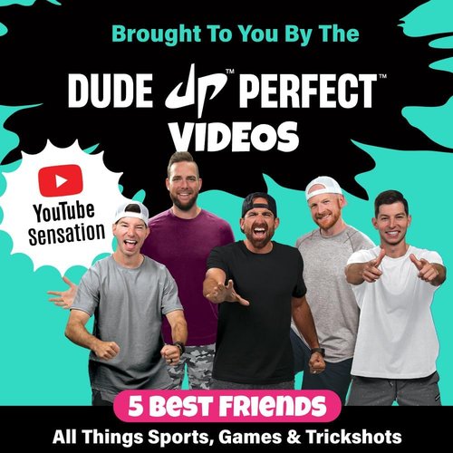 Dude Perfect Tabletop Roll Game - Fun Target Toss for Kids & Adults | Perfect for Family Game Night, Ages 6+