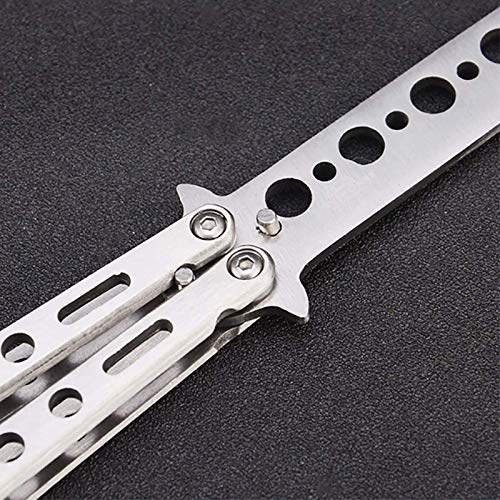 Butterfly Knife Trainer - Stainless Steel Practice Knife