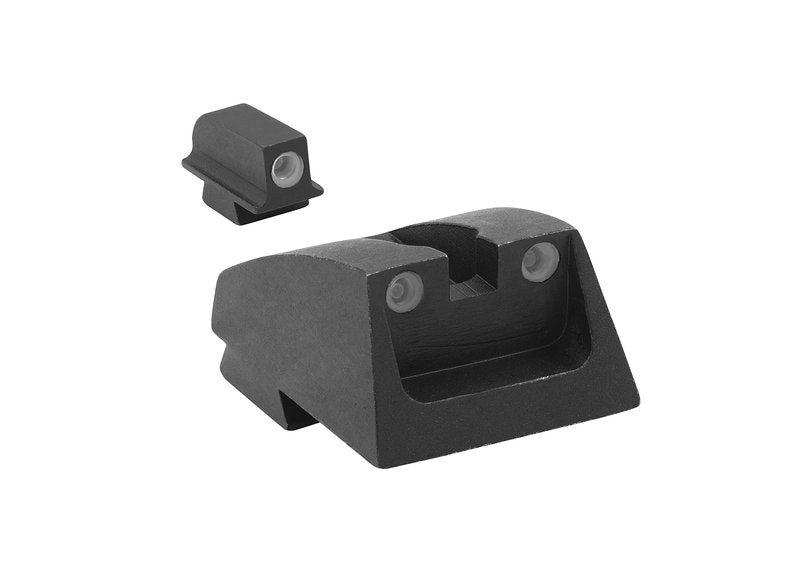 Meprolight Tru-Dot para LDA Pre-2007 Green/Green Fixed Pistol Sight Set (0118013101)