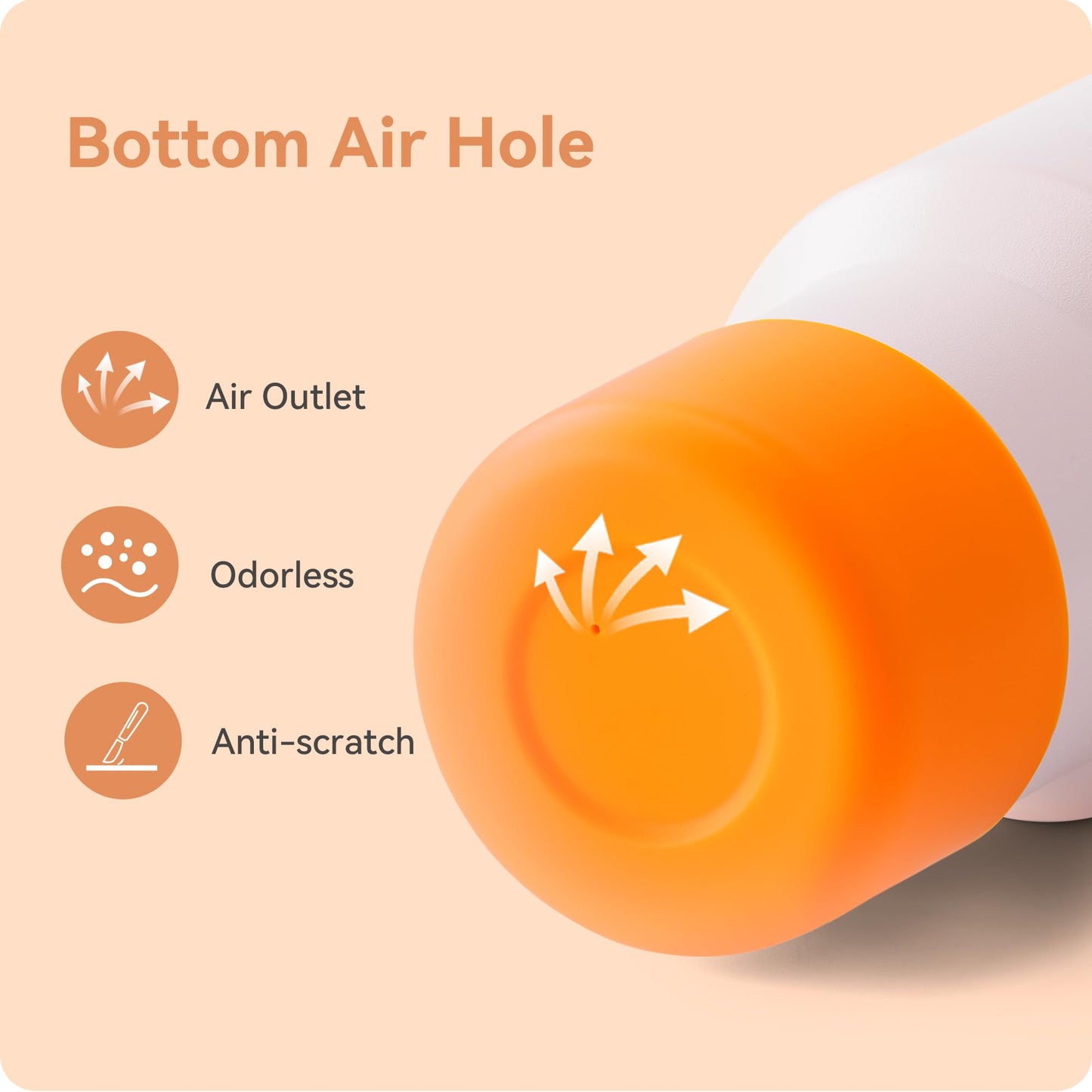 2Pack Silicone Boot Protector for Owala 24/40oz Travel Tumbler, 12oz Bottle
