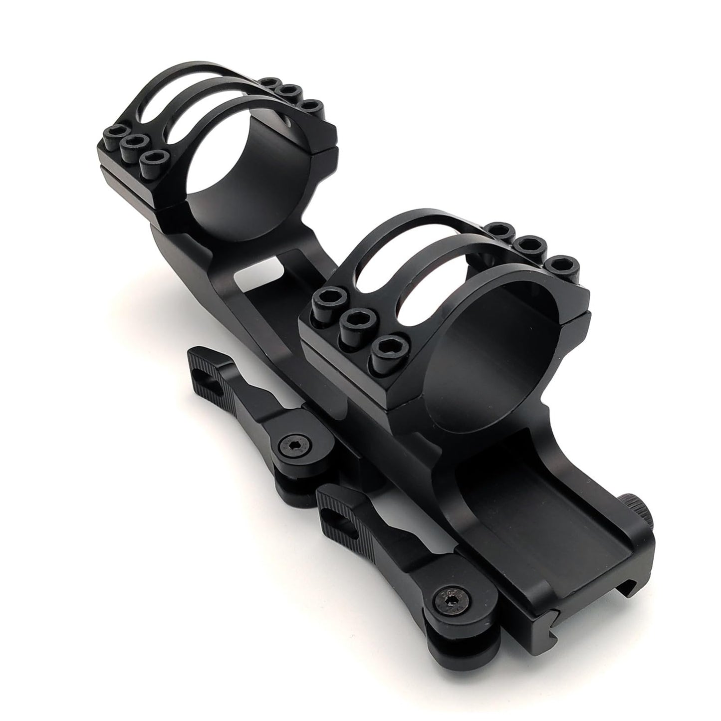 Quick Release Cantilever Weaver Forward Reach Dual Ring 25.4mm / 30mm Heavy Duty Scope Mount