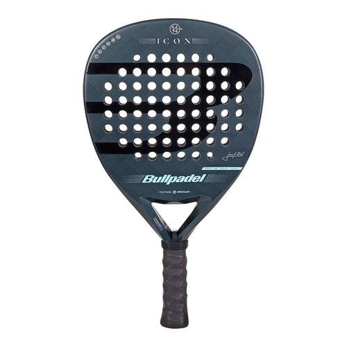 BULLPADEL Padel Racket ICON Juan Martín Díaz | Professional Diamond Shape Pala Padel | X-Tend Carbon 12k & Multieva Core | Torsion Concept & Vibradrive Technology | Power, Precision & Comfort