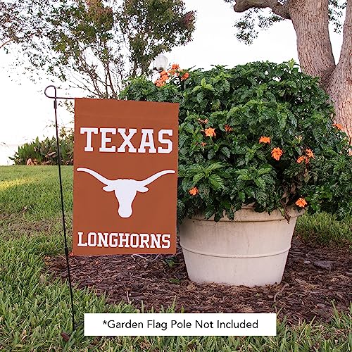 University of Texas Garden Flag - Design C, 12x18 in Double-Sided